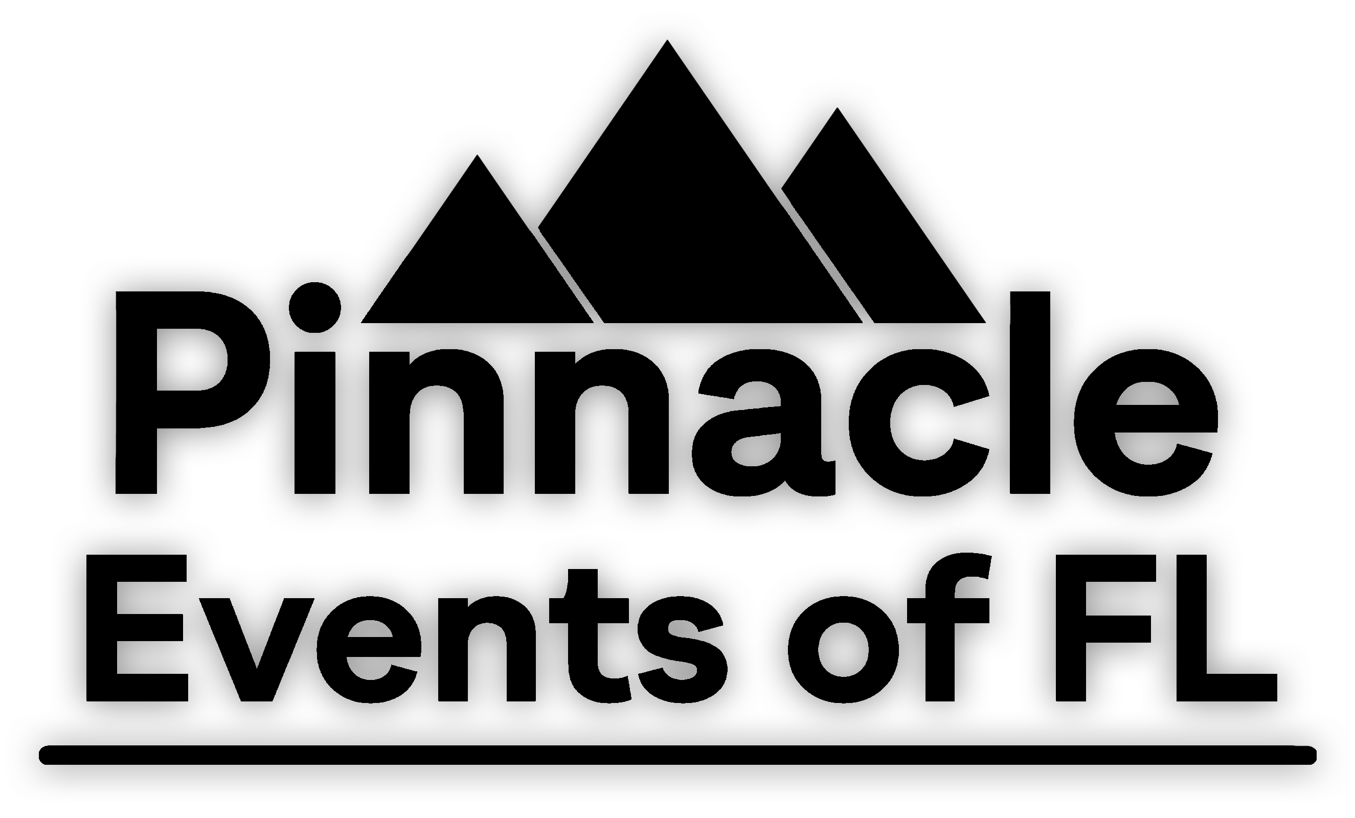 Pinnacle Events Logo • Official logo of Pinnacle Events, Florida’s premier destination management company specializing in luxury event planning, transportation, and experiential services • Pinnacle Events Florida • Florida's Premium Destination Management Company • PinnacleEventsFL.com